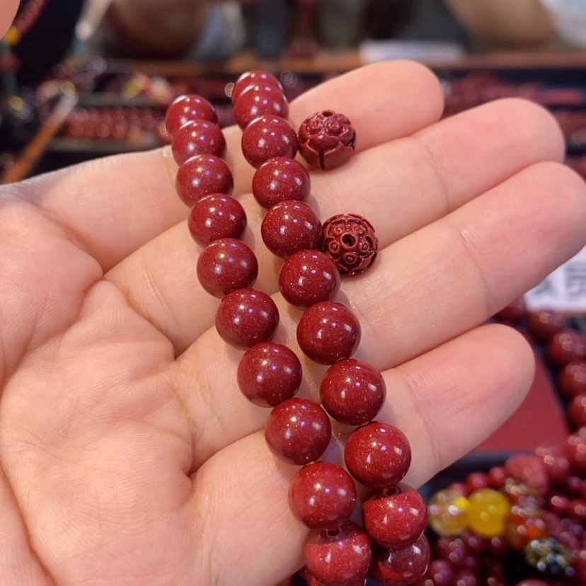 【闪购商品】辰砂（处理）35颗卡8加莲花，两条