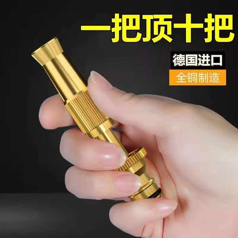 德国进口新款高压洗车水枪自来水家用浇菜花洒神器冲洗直喷枪苏宜