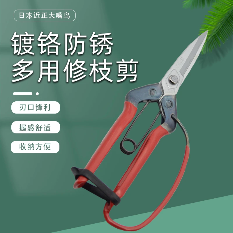 日本原装进口近正松叶剪园林果园盆栽家庭花园芽剪家用便携修枝剪