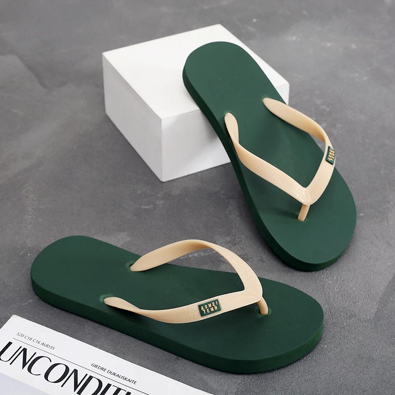 拖鞋人字拖高档进口橡胶时尚外穿男士拖鞋2026年夏季防滑人字拖鞋