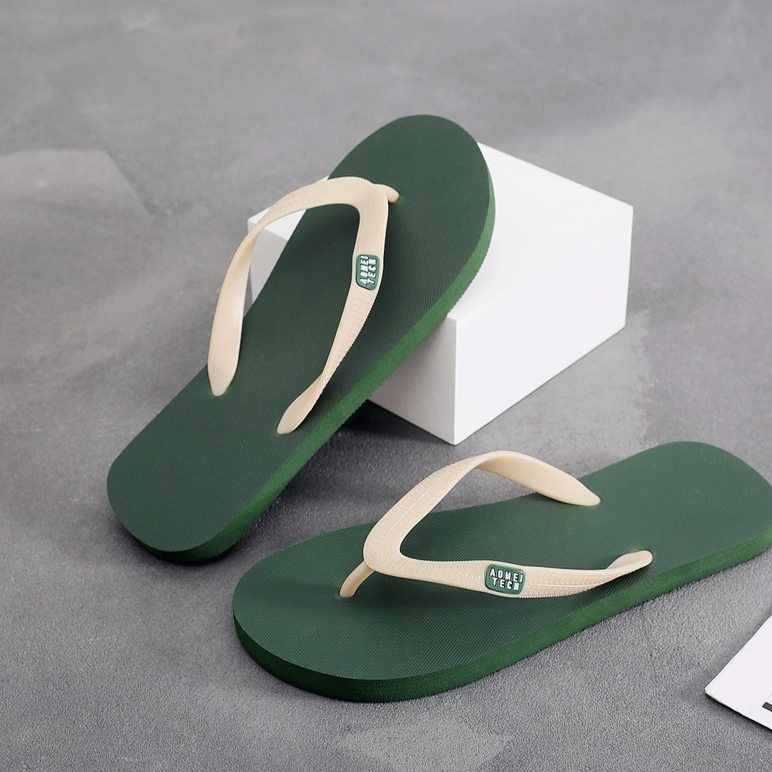 人字拖男防滑防臭潮流户外男士拖鞋2025年夏季时尚夹脚橡胶沙滩鞋