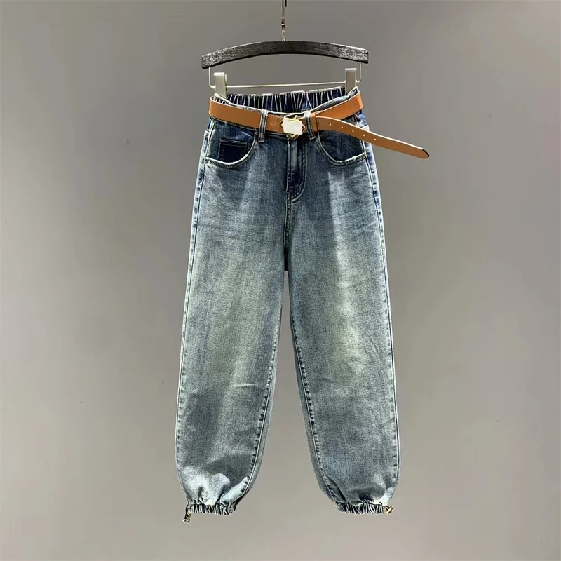 『牛仔裤F』气质显瘦时尚百搭直筒修身牛仔裤51679