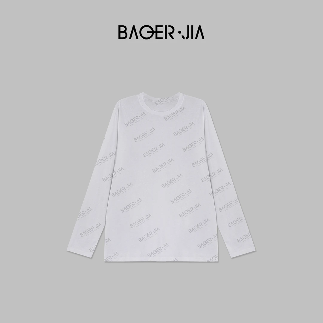 88-宝儿家含幂BL47924206夏季穿搭款百搭宽松舒适净版休闲长袖T恤