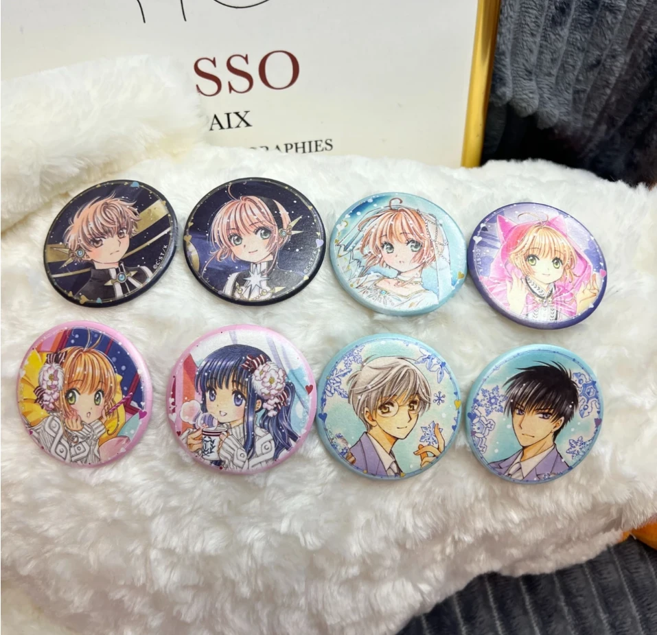 【鹿玖拆卡】百变小樱第二弹原画吧唧徽章日谷现货动漫周边