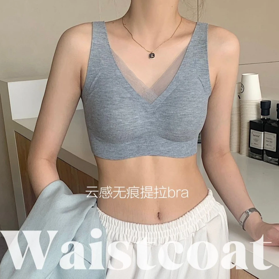 秋冬磨毛透气高弹舒适女士内衣聚拢收副乳防下垂胸罩防震文胸