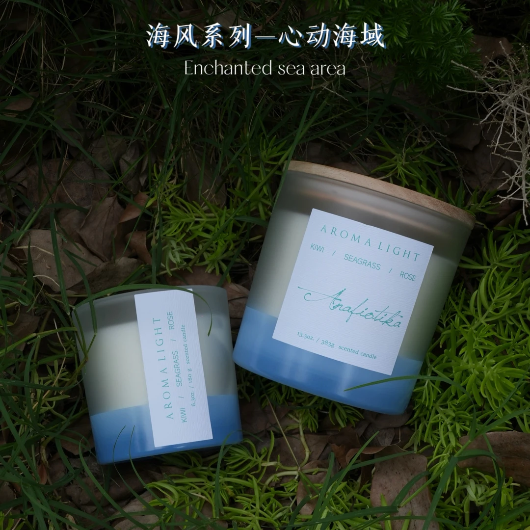 海风系列疗愈系【心动海域】单罐装383克大克重植物蜡舒缓放松