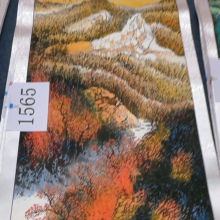 国画作品多次参加全国