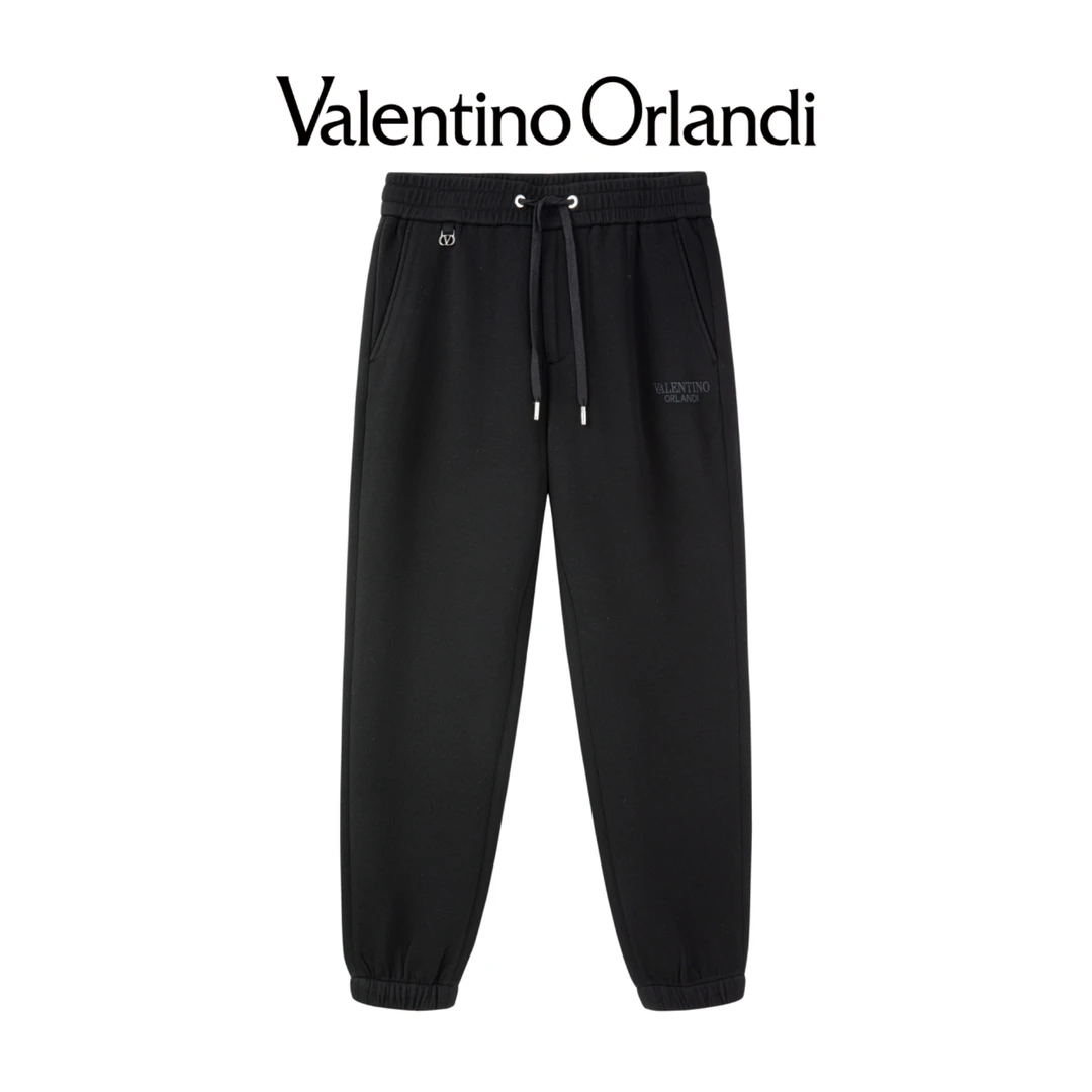 Valentino orlandi男士秋冬时尚束脚休闲裤卫裤