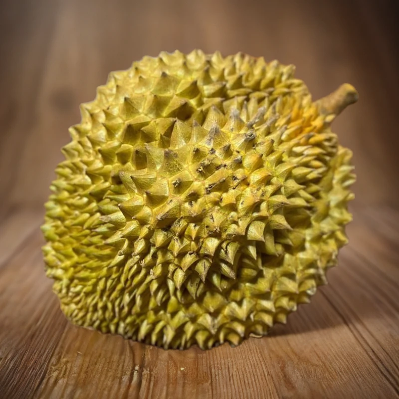 【福州配送】 树熟金枕榴莲，干包 黄肉 香甜，保底4房肉以上4-8斤