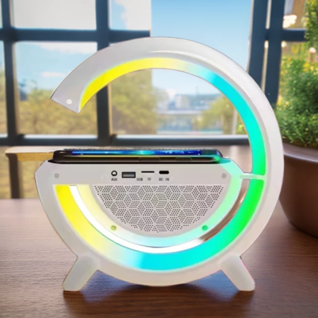 谁变大G蓝牙音箱创意炫彩无线充电多功能音箱带夜灯家用听歌神器