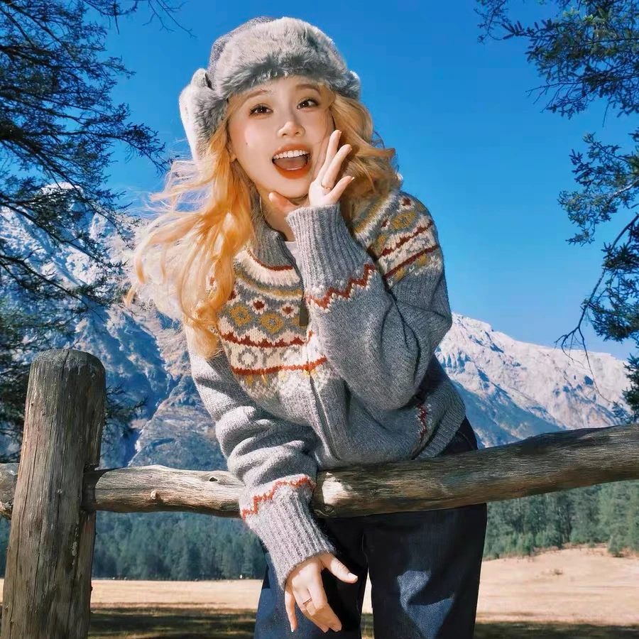 [YUNONG集合]♥301-399秋冬韩货大牌时尚宽松加厚针织毛衣