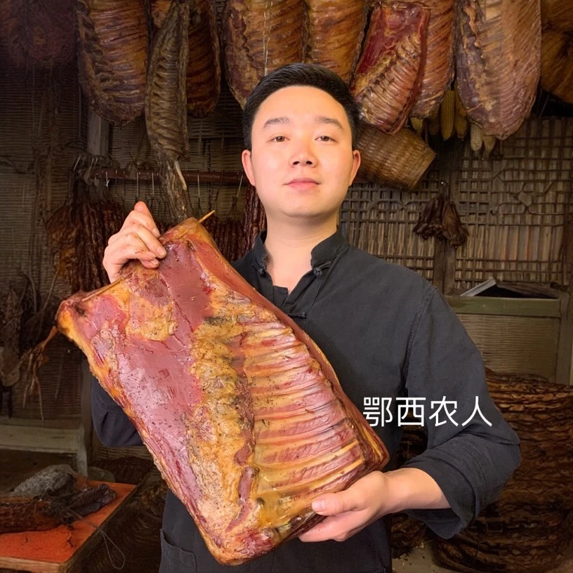 （3斤腊排骨五花肉）排骨五花尽量整块发货会有小块添称，介意慎拍