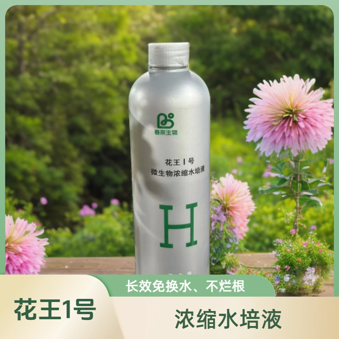 甄选的花王Ⅰ号花卉专用微生物水培植物浓缩营养液