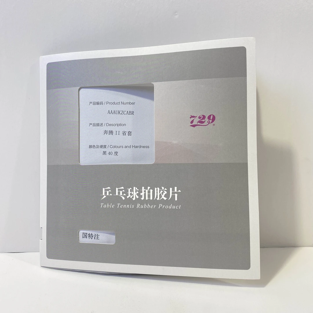 友谊729乒乓球拍胶皮国特注奔腾2粘性蓝海绵国套奔腾2快攻弧圈