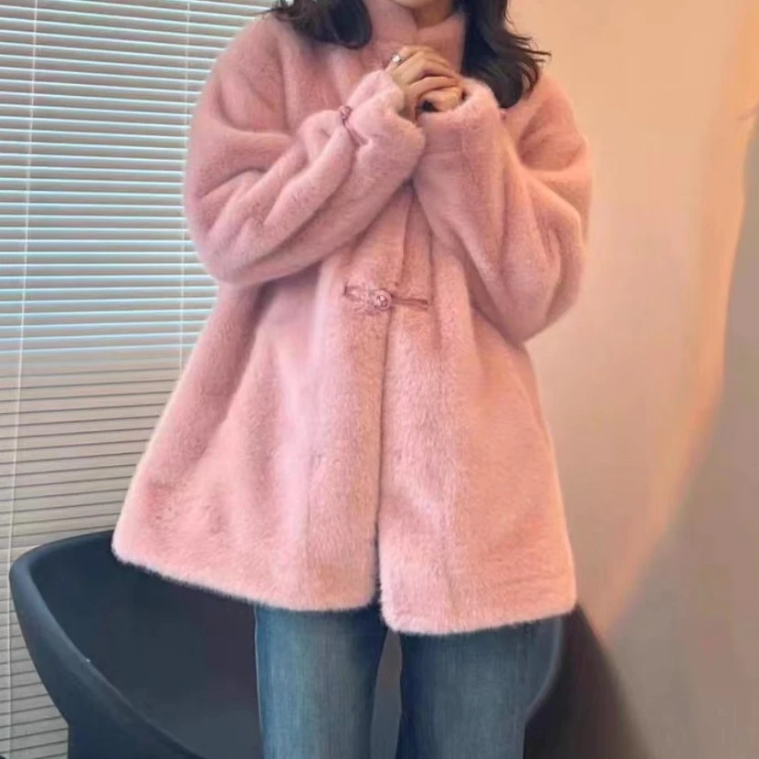 【欢姐推荐】9789新款时尚简约显瘦气质设计感小众秋冬加厚短外套