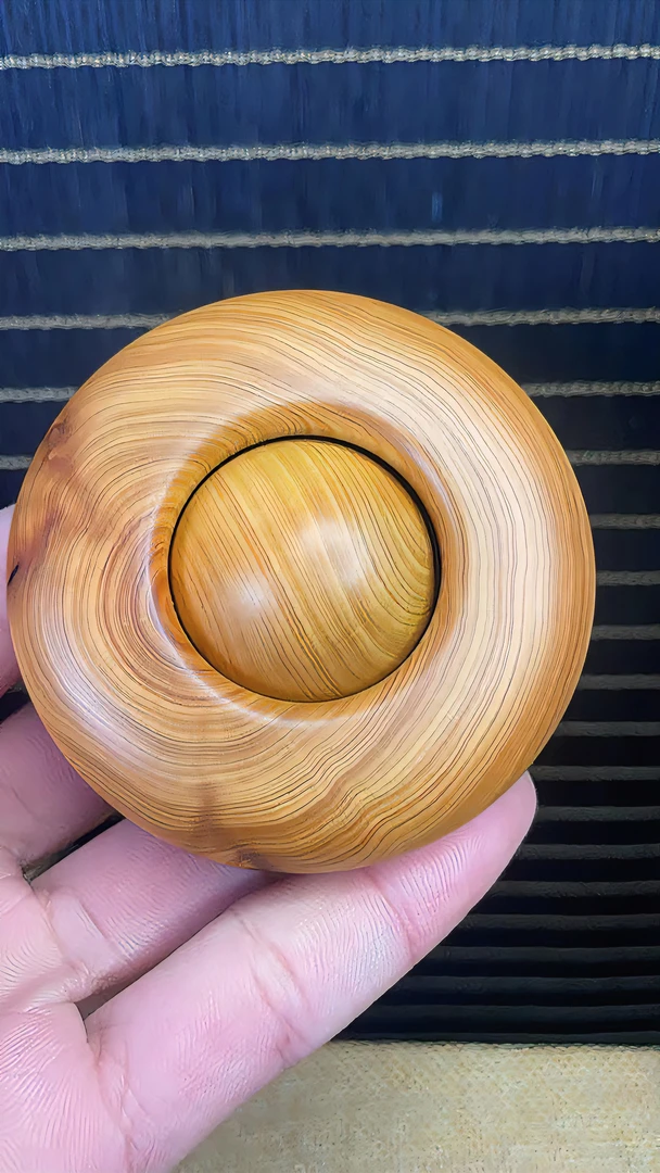 崖柏太行料(时来运转)手把件,解压手把件实木手工太行山纯天然