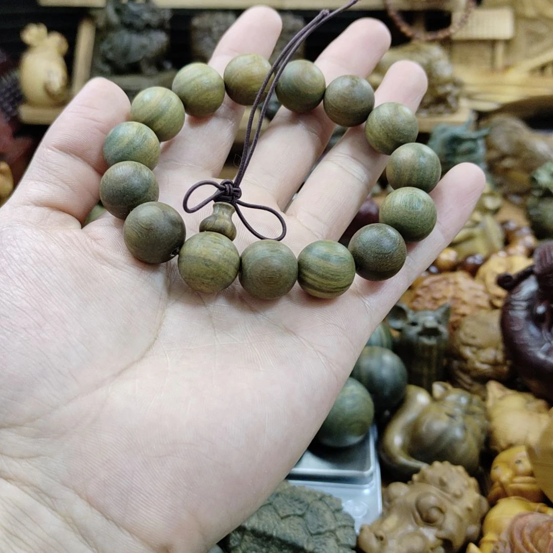 【闪购商品】绿檀手串/手链1.5老料沉水
