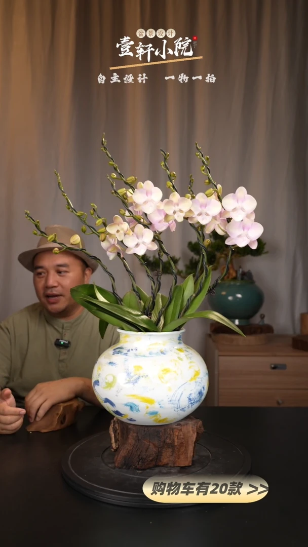 【闪购商品】136【一物一拍】艺术盆景
