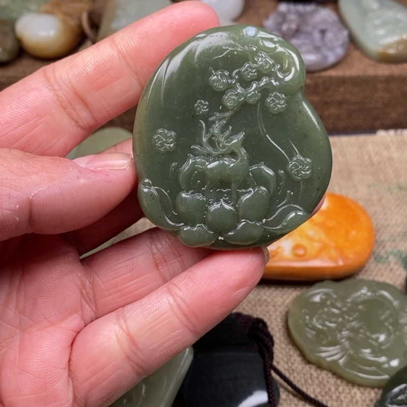 【闪购商品】和田玉（糖玉）颈饰未镶嵌