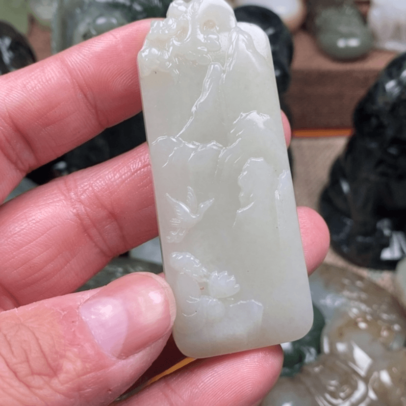 【闪购商品】和田玉（糖玉）颈饰未镶嵌