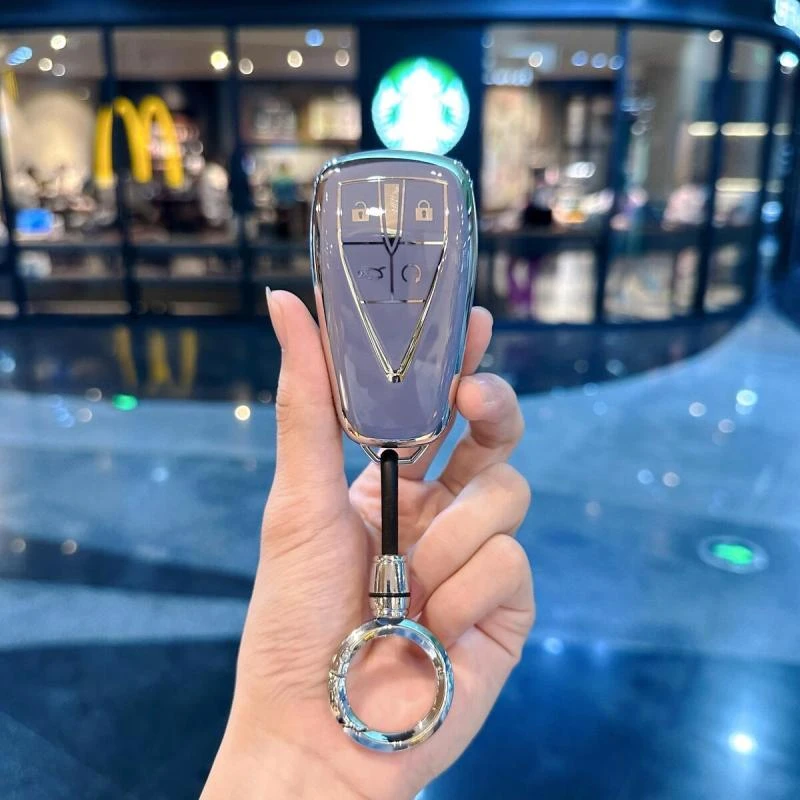 专用长安cs75plus钥匙套unit车univ逸动cs55欧尚z6糯玉米逸达扣x5