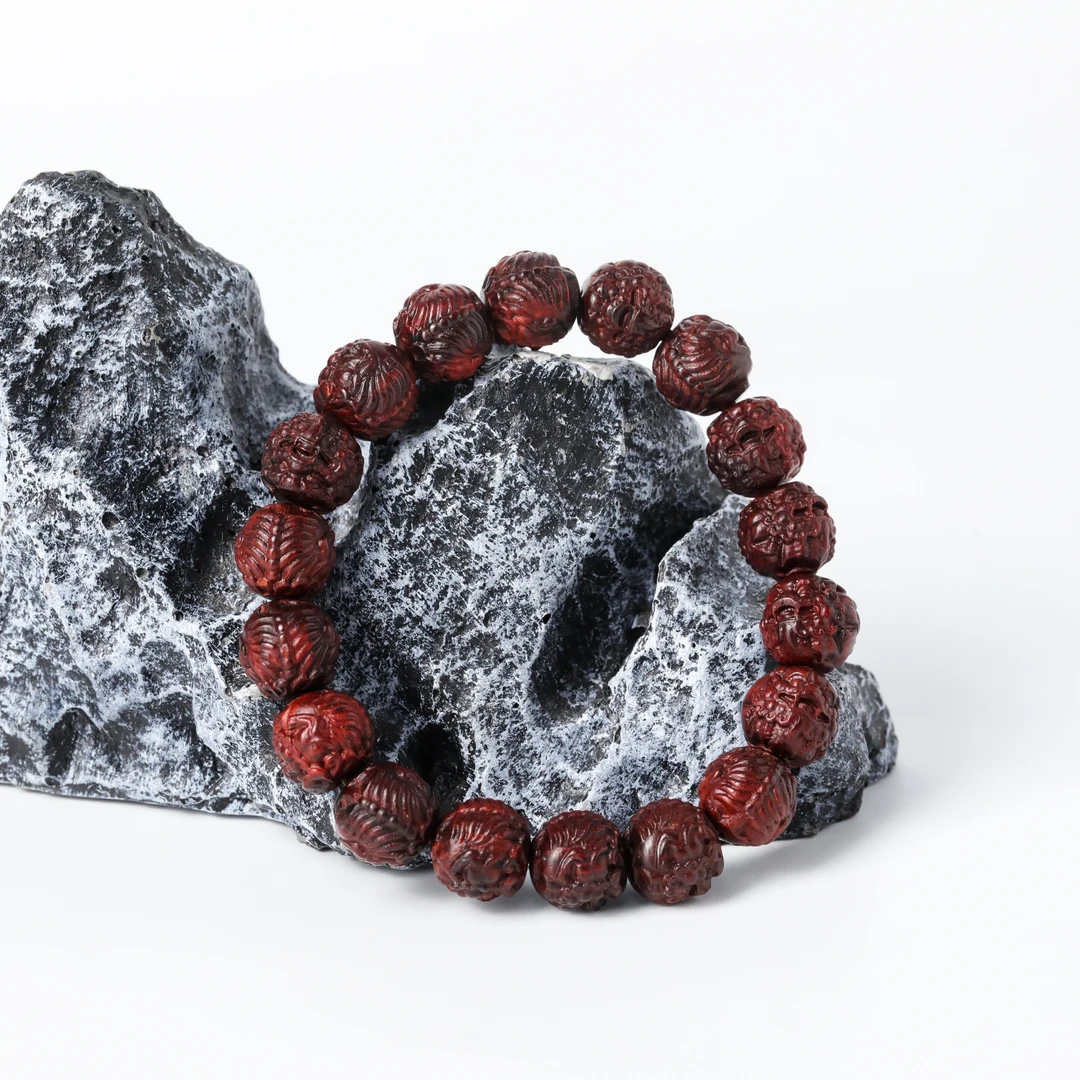 小叶紫檀貔貅手串约12mm17231217-37