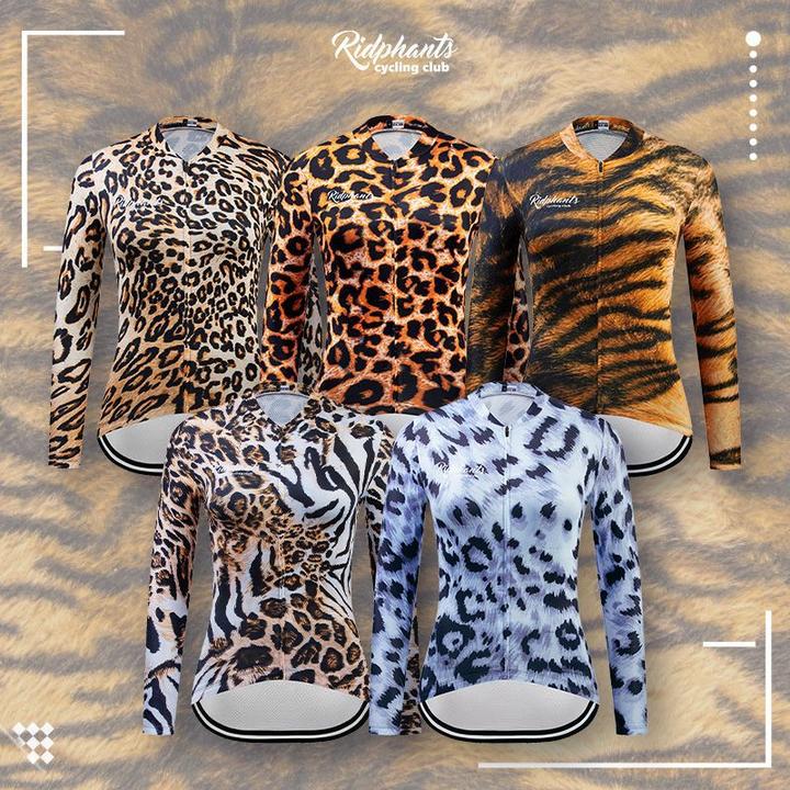 涂鸦元素秋冬款骑行服棉袄牛奶丝抓绒长袖男女自行车骑行服保暖