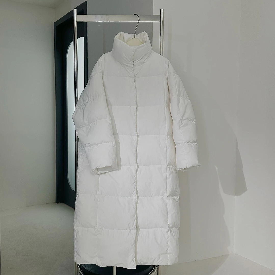 设计师鹿定制秋冬新款时尚保暖立领长款羽绒服（理性消费）220006