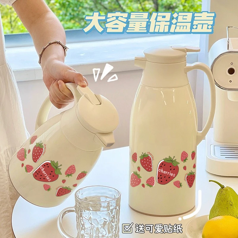 大容量保温壶高颜值学生宿舍小暖水壶家用保温水壶瓶暖热水开水壶