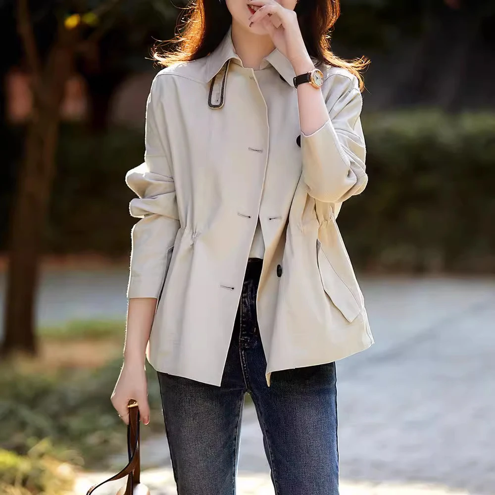 程程家 精选百搭休闲 风衣 多款式 时尚气质宽松春秋显瘦英伦风