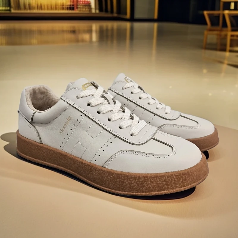2024新款阿甘男鞋子潮鞋秋季国潮百搭休闲时尚潮流板鞋男士德训鞋