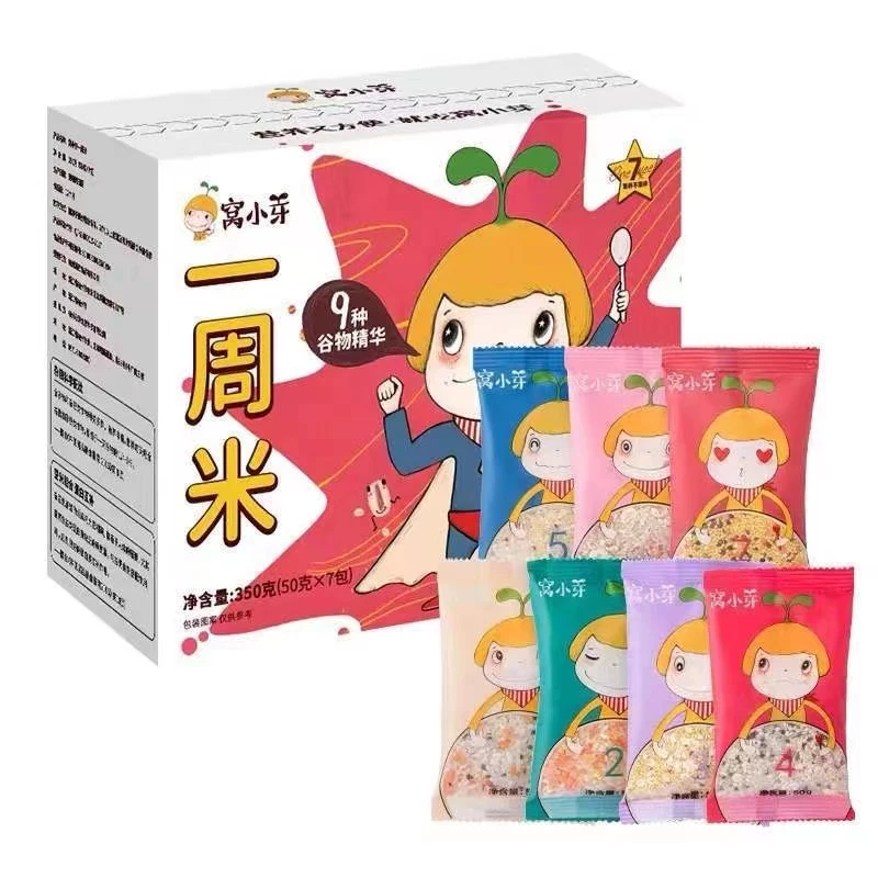 窝小牙（一周米）350g盒装