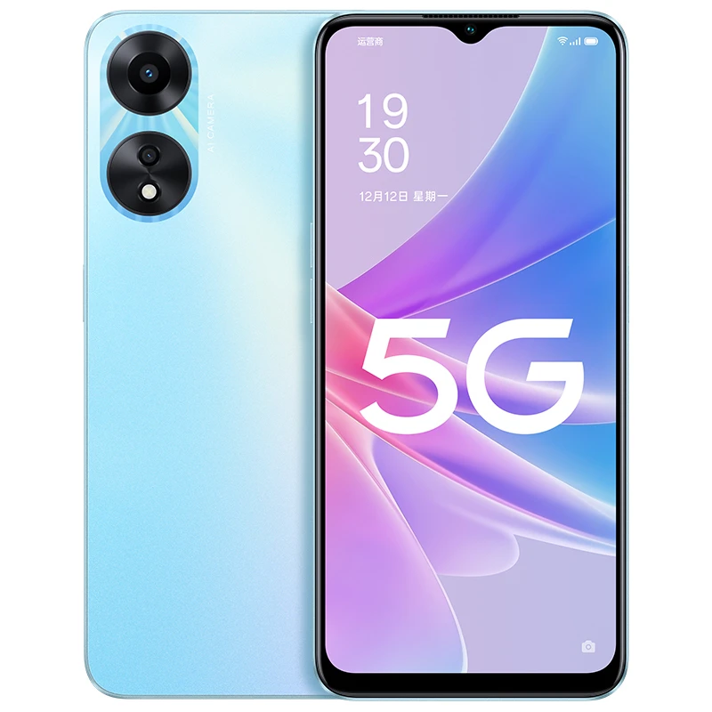 OPPOA58x 5000mAh大电池 90Hz高刷炫彩屏 天玑700 智能5G手机