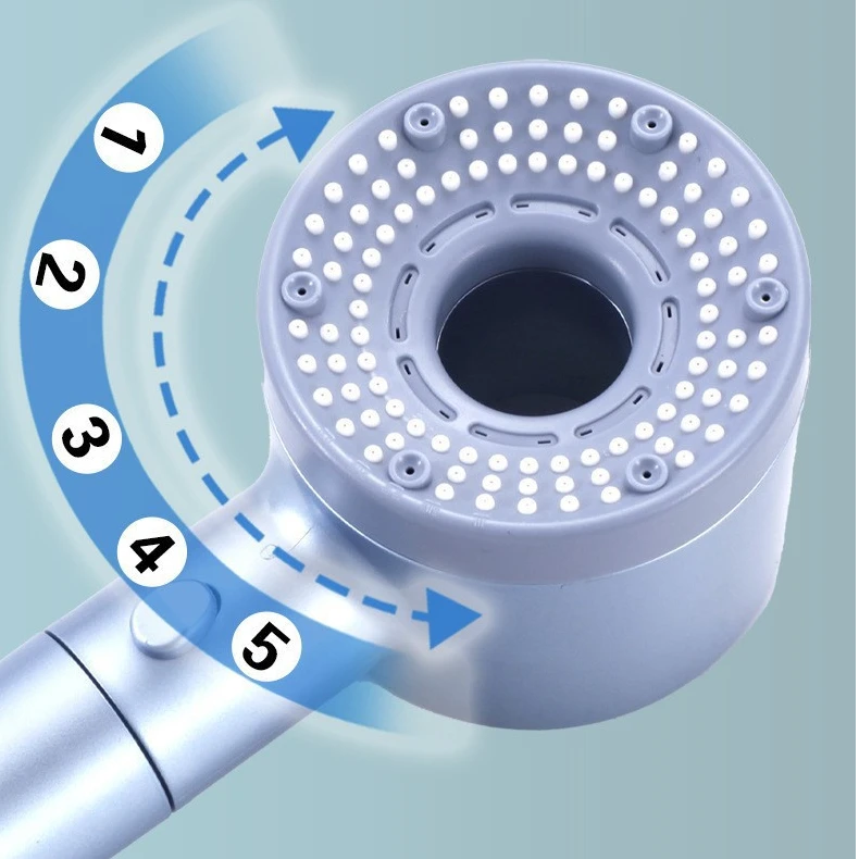 【五档调节】强增压手持淋浴花洒沐浴手持一键止水防摔花洒洗澡通用