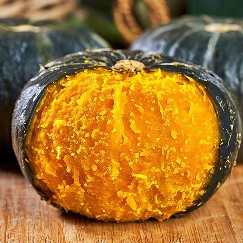 【真贝贝爆粉】贝贝南瓜板栗味小南瓜日本老瓜正品新鲜5斤婴儿粉糯