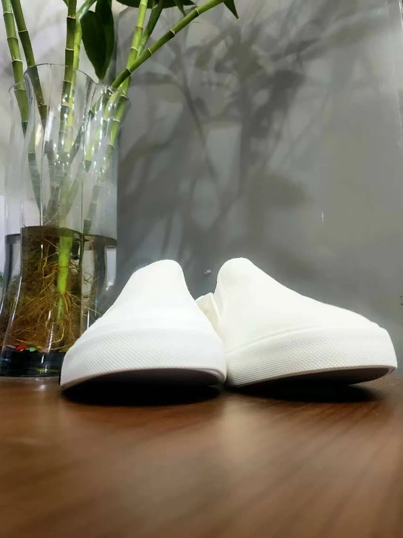 男鞋一脚蹬帆布鞋男新款学生百搭休闲韩版潮流运动鞋子