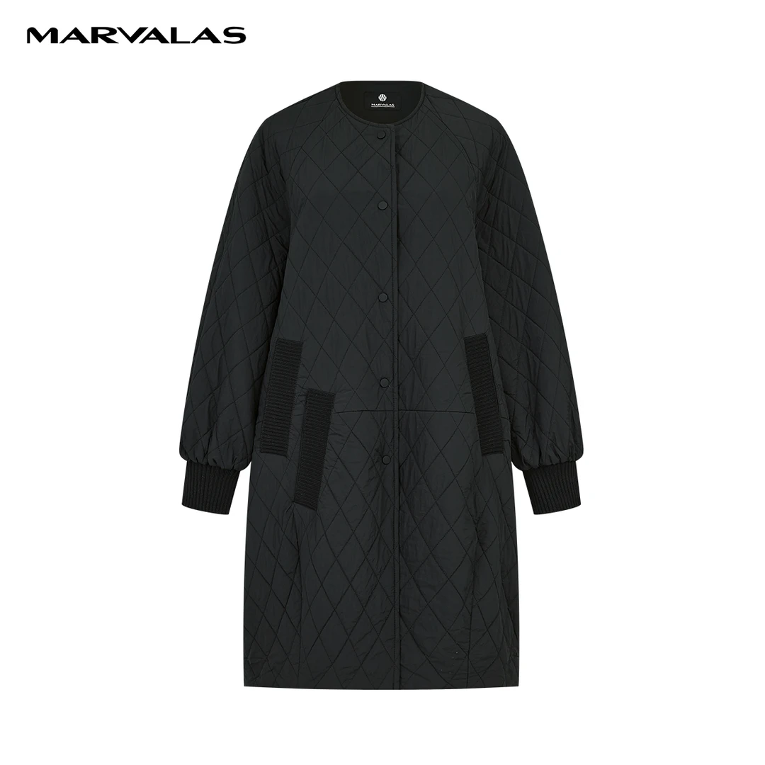【专柜同款】M425304640曼德诗菱格棉服时尚休闲经典冬季保暖商务