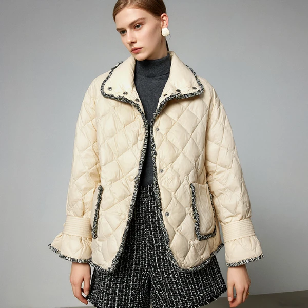 【商场同款】面包服羽绒服女冬季保暖外套Y430659