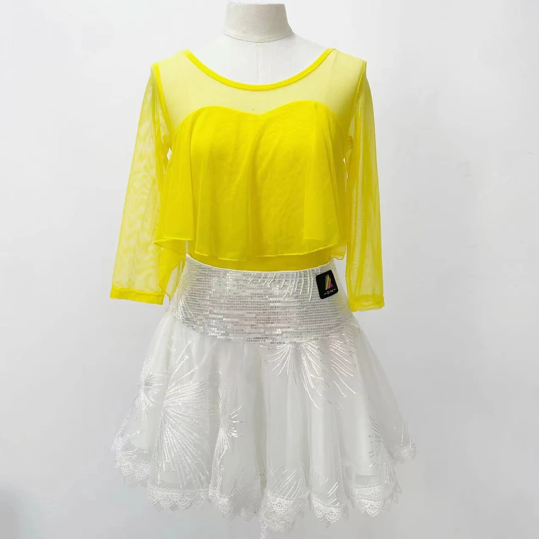 七海舞服 三步踩，水兵舞女式广场舞，夏季清凉款