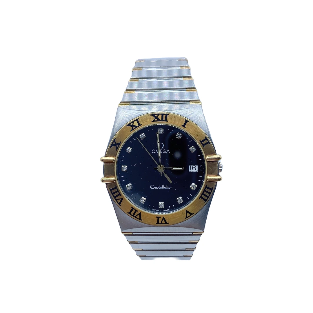 95新 Omega/欧米茄 星座女士石英腕表/32盘/后钻盘/75036