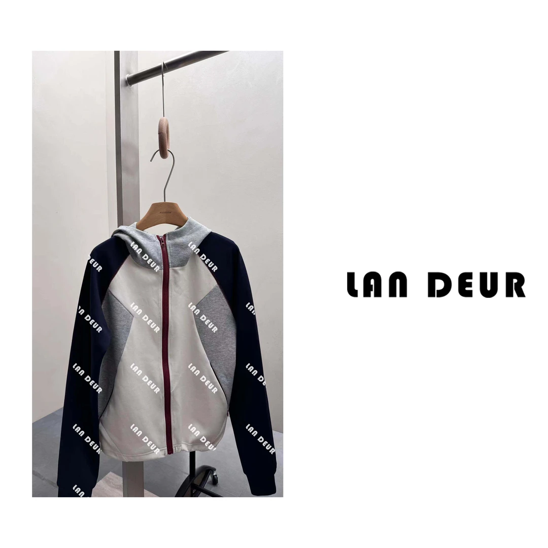 JIUJIU【九月在野】舒适百搭撞色时尚短外套上衣女0831-20307