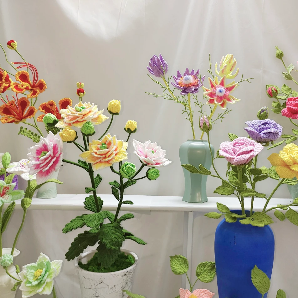 巧巧手作的第五个各种毛线钩花视频教程合集课程（苹果端）