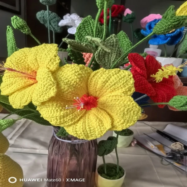 扶桑花钩织线上教程