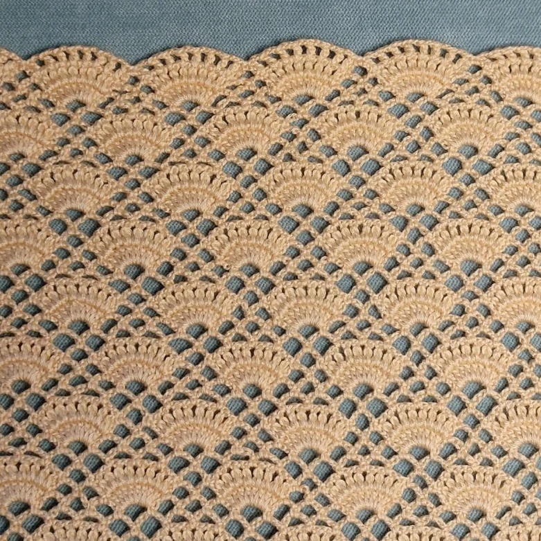 扇形花围巾视频教程