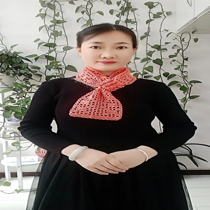 方眼小围巾线上教程