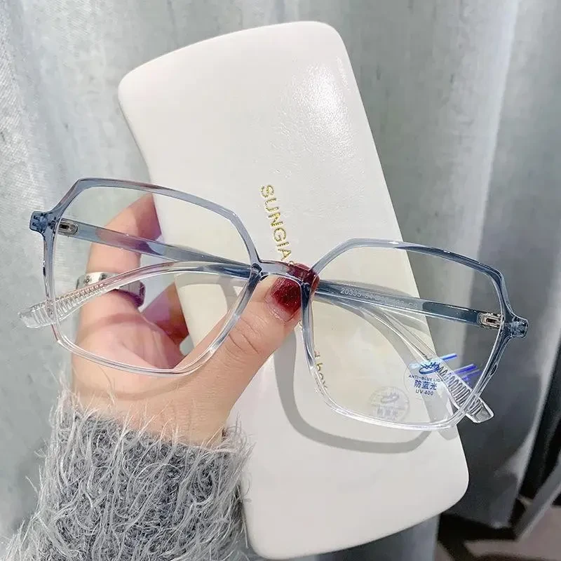 超轻大框ins高颜值近视眼镜女韩版潮流百搭可配度数眼镜大脸显瘦