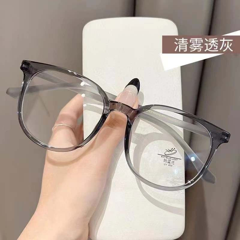断货清雾透灰！潮搭时尚小众超高颜值0-600度近视眼镜素颜平光镜框
