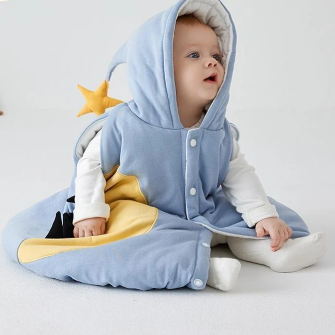 2023新款婴儿披风斗篷秋冬外出防风新生儿宝宝披肩秋冬款儿童冬季