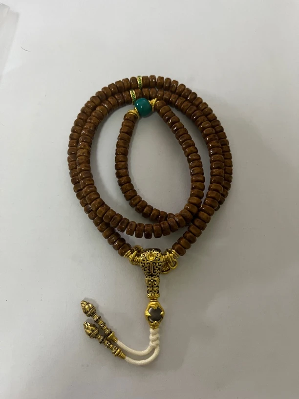 木带宝手串 紫金鼠脖挂108