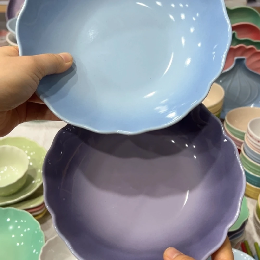 【闪购商品】陶瓷碗紫兰